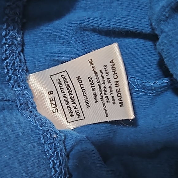 Super Mario Bros. Mario and Luigi kids size 8 pajama set bundle - Picture 6 of 8